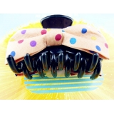 五彩缤纷布艺花点蝴蝶之恋/爪夹