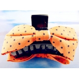 五彩缤纷布艺花点蝴蝶之恋/爪夹