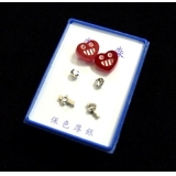 时尚个性12款耳饰三件套