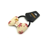 女士时尚布艺蝴蝶结发绳发圈头花 学生发饰头饰 -发圈发绳