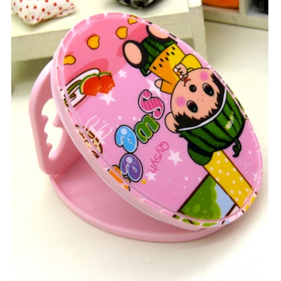 居家旅行必备 可爱迷你镜梳套装 镜子 梳子 组合 化妆镜----x5镜梳组合