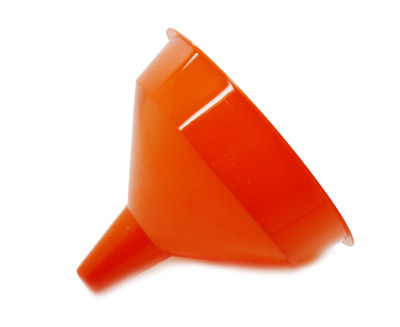 大号油漏 厨房工具酒壶油瓶塑料漏斗 多用途大口径水漏米漏 -大漏斗6306