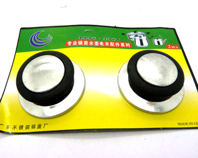 高级不锈钢锅盖顶 两个装锅丁 锅提手 锅类水壶电木配件系列----2个钢锅丁