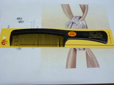 时尚精品黑防静电梳（036）