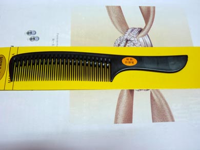 时尚黑防静电梳（2416）