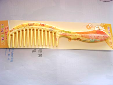 可爱美丽女孩儿宽齿梳（1153）