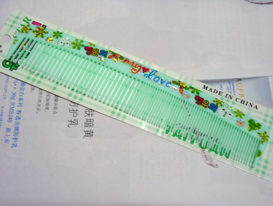 卡通可爱亮片拼梳（1013B）