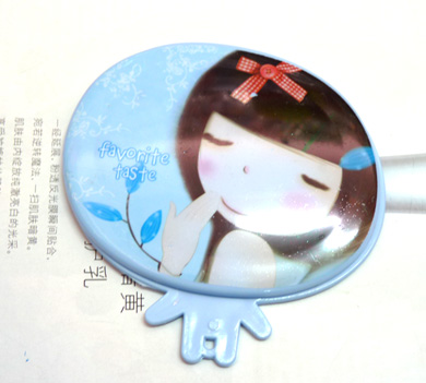 卡通可爱女孩儿小镜（x12）