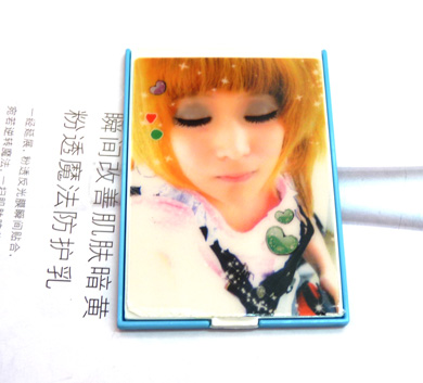 可爱眨眼长方镜带梳（510）