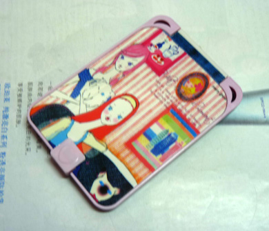 时尚都市丽人带梳小镜（336）