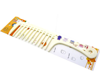 时尚美发梳 宽齿梳 卷发梳 大梳子 直发梳----999大齿梳