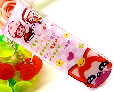 可爱阿狸便携卡通梳子 钢齿小梳 化妆梳 折叠式梳子 镜梳套装----5740卡通铁齿带镜折叠梳