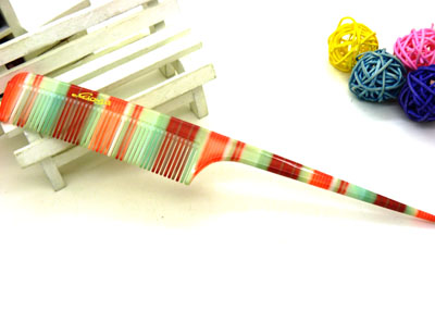 时尚耐热防静电 家用美发分针梳子 化妆梳平梳美发梳理发梳----023分针梳