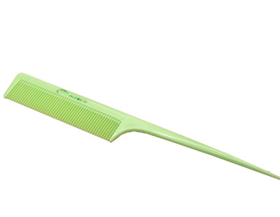 时尚耐热防静电 家用美发分针梳子 化妆梳平梳美发梳理发梳----6611分针梳