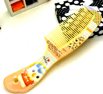 可爱直发梳 日用梳子 化妆梳 家用梳 时尚发梳----0916梳