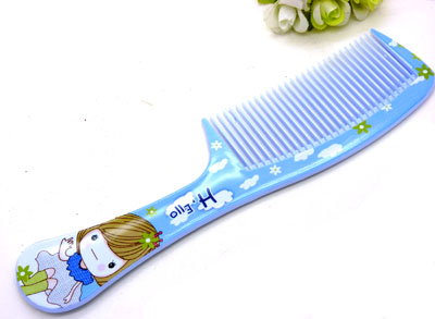 可爱卡通直发梳 日用梳子 化妆梳 家用梳 时尚发梳----0913梳