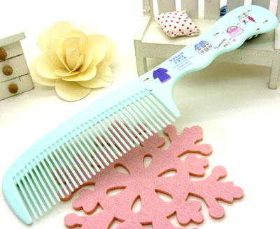 时尚卡通耐摔梳大把直发梳 洗澡梳 家用头梳 化妆梳----999-5梳