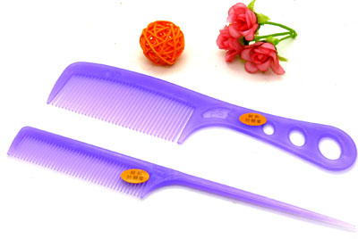 耐热防静电直发梳糖果色对梳家用梳 化妆梳 时尚发梳 ----693B高温防静电对梳