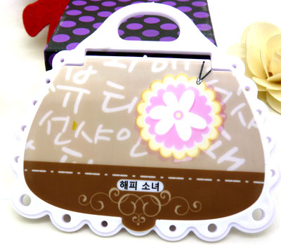 高档韩国版化妆镜 时尚折叠镜 美容镜 个性创意 随身小镜子----608#镜子