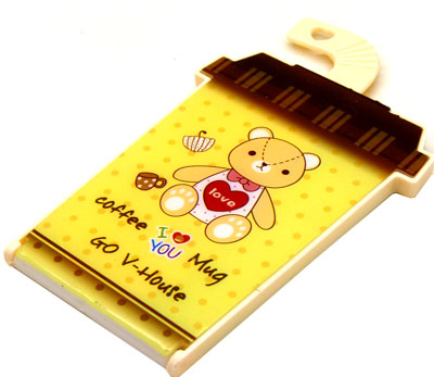 韩镜梳组合 精美化妆镜子/梳子组合套装 迷你可爱卡通随手镜梳组合----6655卡通镜梳组合