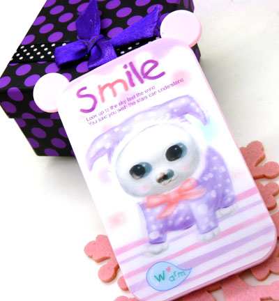 时尚创意新款镜子 卡通化妆镜 便携 挂式 折叠镜子梳妆镜----336立体卡通镜梳组合