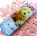 可爱阿狸便携卡通梳子 钢齿小梳 化妆梳 折叠式梳子 镜梳套装----5740卡通铁齿带镜折叠梳