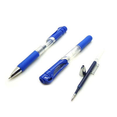 高档签字笔0.5mm 优质新型碳素笔墨 按动笔中性笔 按动水笔 -k35中性笔