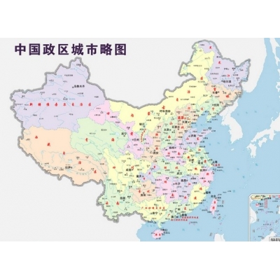 学习专用中国地图（大）