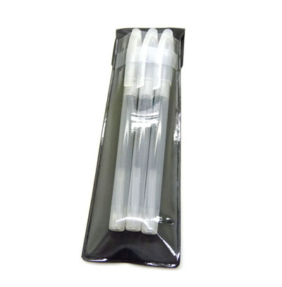 特价 细钢珠水笔 中性笔 财务专用笔 -3支装白杆笔蓝