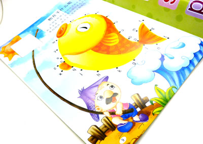 韩版卡通贴贴纸 儿童智力贴贴画 ----智力贴贴画