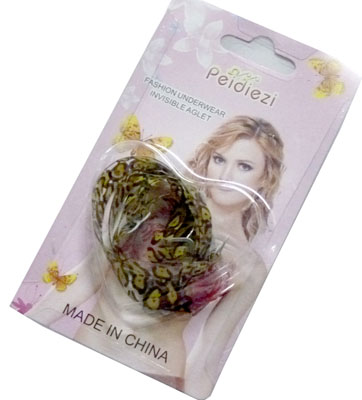 桃心盒全新豹纹性感内衣肩带文胸肩带宽肩带1.5CM 双肩带替换肩带豹纹高弹性