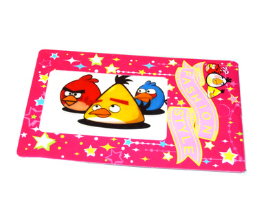 卡通可爱版愤怒小鸟手机贴