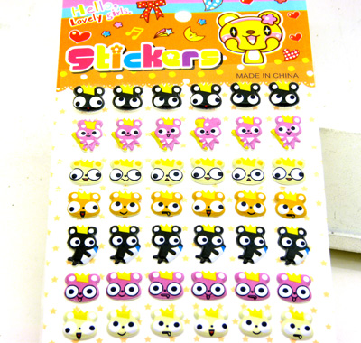 卡通可爱泡泡贴/表情贴/装饰贴/手机贴