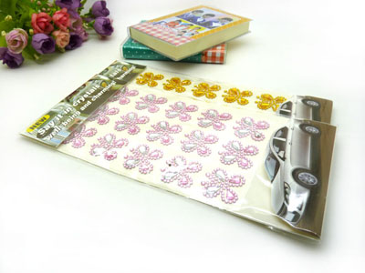 蝴蝶钻贴 水晶贴钻 手机美容立体装饰贴钻 独立背胶-----1-5