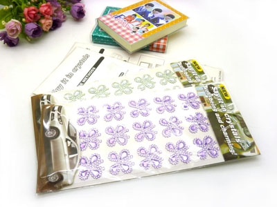 蝴蝶钻贴 水晶贴钻 手机美容立体装饰贴钻 独立背胶-----1-5