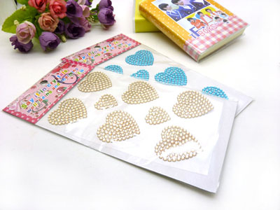 超闪汽车钻贴车贴心型水钻石贴水晶贴装饰用品个性改装内饰-----1-6