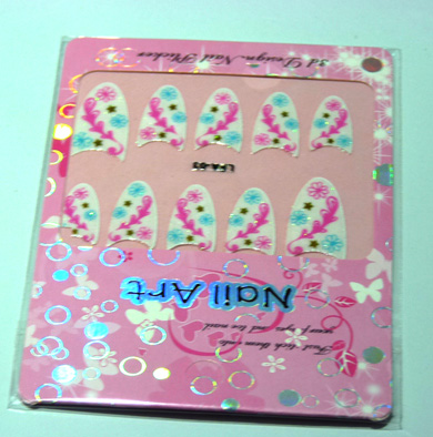 时尚流行指甲贴