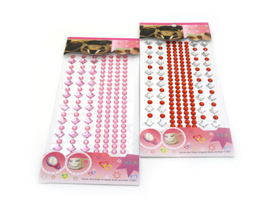 水钻贴贴钻精美水钻贴纸 手机贴钻大颗粒宝石 独立有背胶 -水钻手机贴