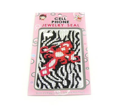 水钻手机钻贴 甜美配件 4s手机壳diy材料包diy贴钻手机美容饰品配件 -卡通手机贴