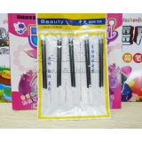 中性笔芯 精品优质流畅0.5针头全针管水笔芯 -黑色针头中性笔芯10支装