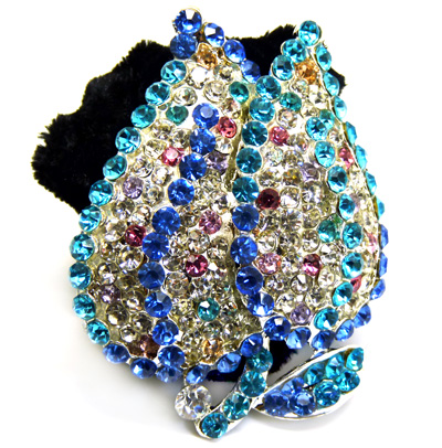 日韩时尚精品头扣 水钻头扎 梅花 女士靓丽头扣