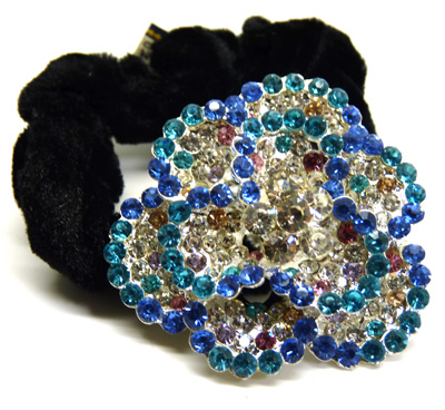 日韩时尚精品头扣 水钻头扎 梅花 女士靓丽头扣