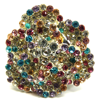 日韩时尚精品头扣 水钻头扎 梅花 女士靓丽头扣