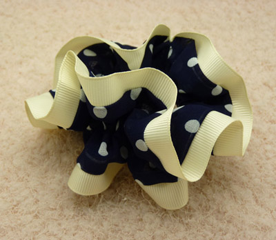 韩版花点头花 蕾丝盘发头花