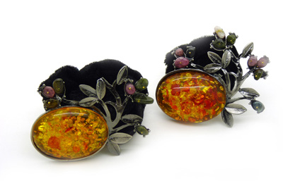 合金复古头花橡皮筋小饰品头饰   发绳