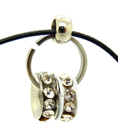 男士饰品 钛钢男生男士指环砖项链	