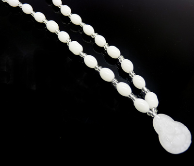 翡翠玉佛吊坠 冰种项坠 玉器玉佩 佛珠项链