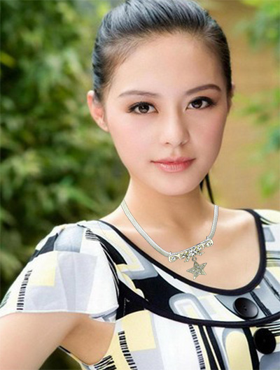 魅力100% 高贵 大气 端庄 锆石项链