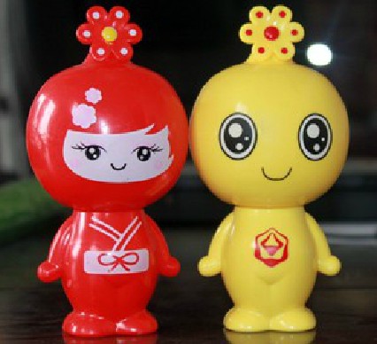 附有吊线 可爱新款洋葱头风扇(吸卡装)	