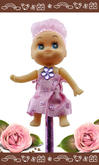 韩版创意迷糊娃娃圆珠笔/超可爱奇梦娃娃笔